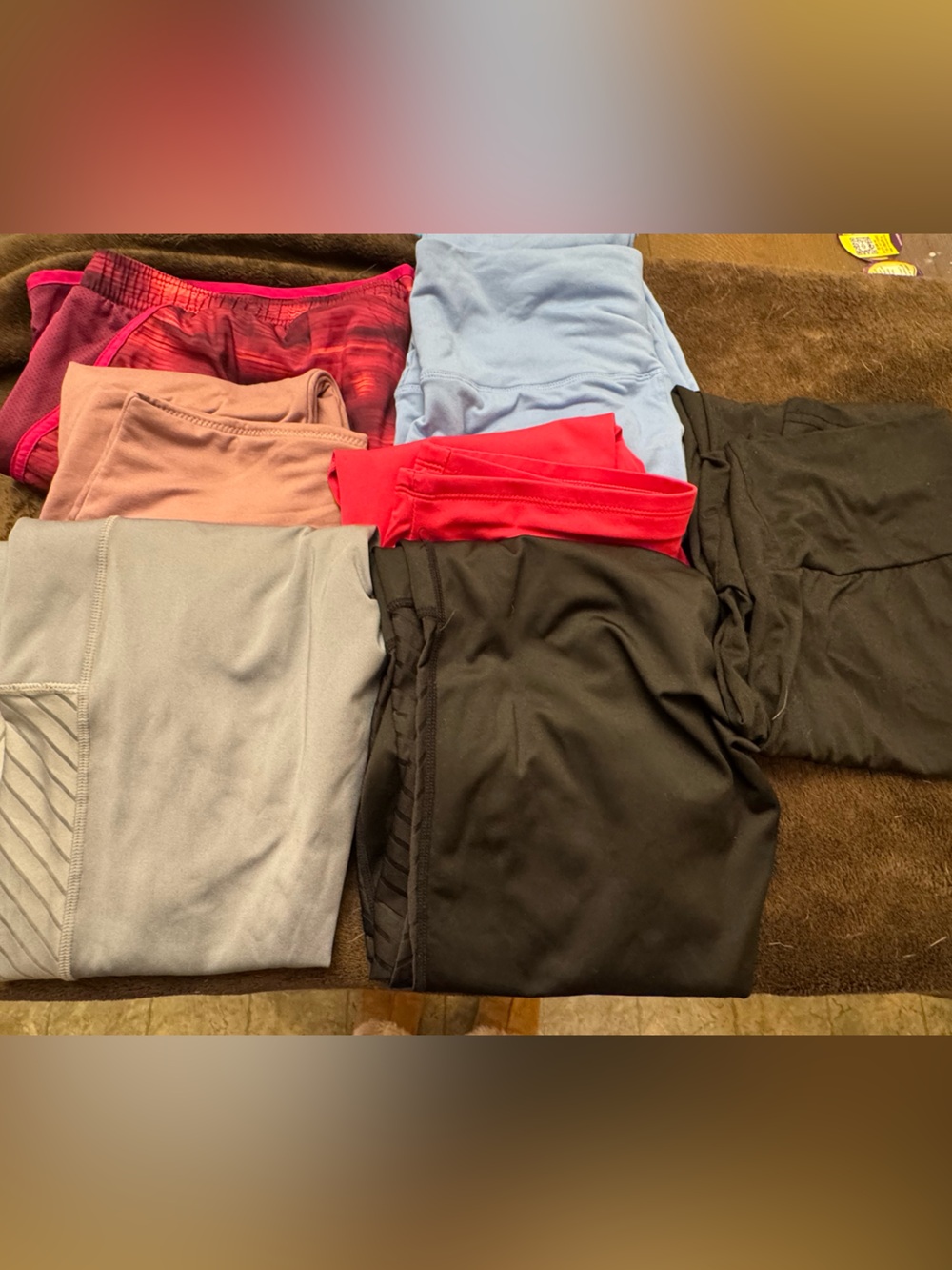 Bundle of XL Leggings and Shorts - 7 items